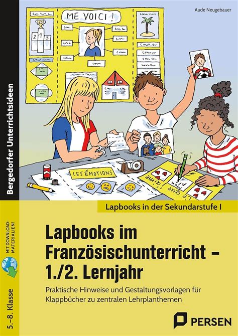 Amazon Co Jp Lapbooks Im Franzoesischunterricht 1 2 Lernjahr