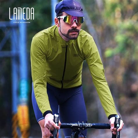 Roupas De Ciclismo Lameda Windproof Para Homens E Mulheres Tops De