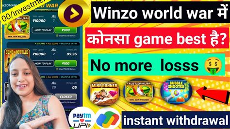 Winzo World War 100 Winning Tricks 20 35 50 And 100 World War