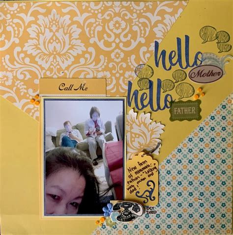 Hello Mother, Hello Father - Project Idea - Scrapbook.com