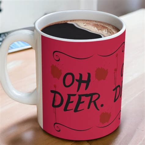 Oh Deer Alastor Mug Etsy