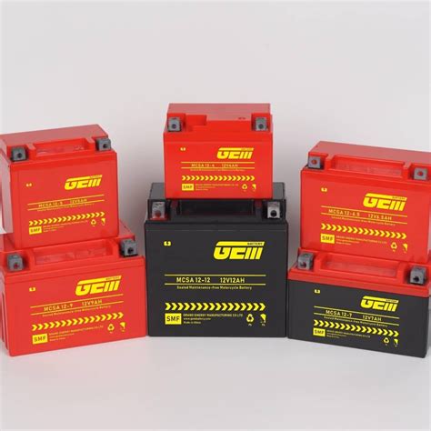 Gem V Ah Lead Acid Agm Vrla Motorcycle Battery Mf Bicycle Scooter