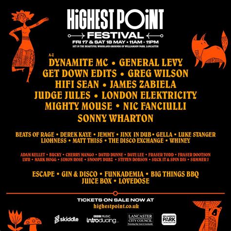 Highest Point Festival Announces Dance Music Line Up Thefestivals