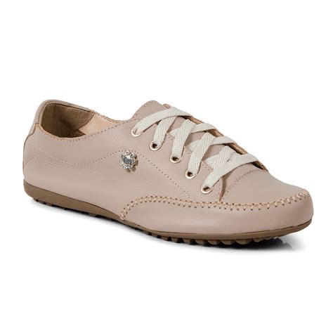 Sapat Nis Feminino Em Couro Leg Timo Cor Nude Mod Eunry Izabela Ara Jo Cal Ados