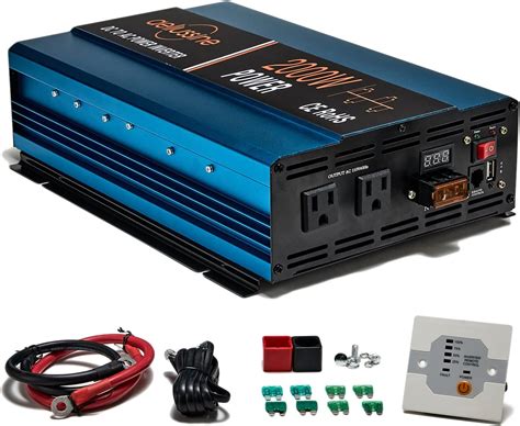 Amazon Aeliussine 2000 Watt Modified Sine Wave Inverter 12V To