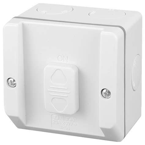 DETA Single Weatherproof Switch Deta Electrical