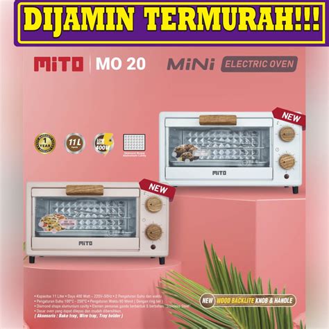 Jual MITO Oven Listrik Mini Electric Oven MITO MO20 MO 20 MO 20