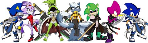 Safe Artist Cakesington Blaze The Cat Sonic Espio The