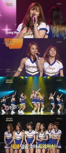 Twice「不朽の名曲」に登場チアリーダーの衣装でハツラツとしたステージを披露動画あり ライブドアニュース