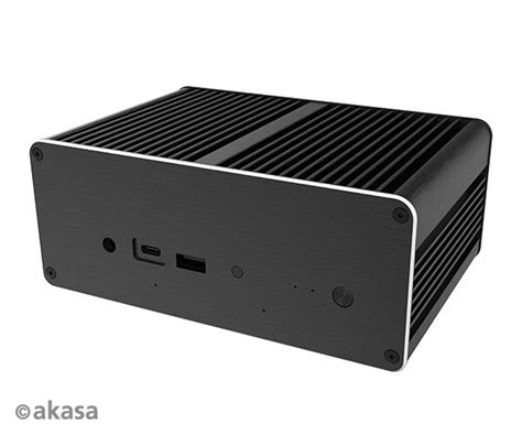 Akasa Launches Turing Abx And Newton A Fanless Cases For Mini Pcs