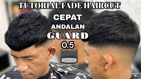 Tuturial Fade Haircut Trik Mudah Membuat Fadekhusus Pemula Youtube