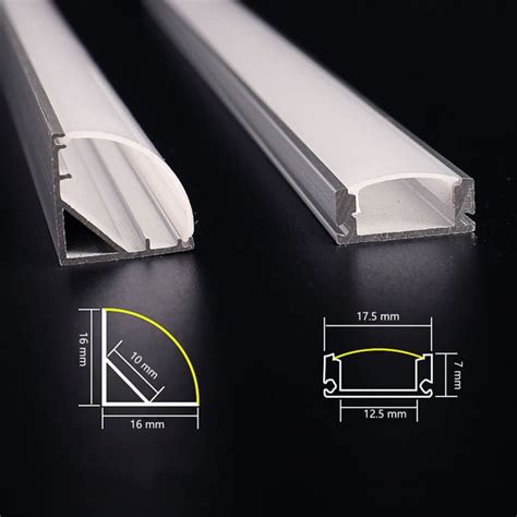 Aluminum Profile Diffuse Cover Led Strip Led Strip Aluminum Channel