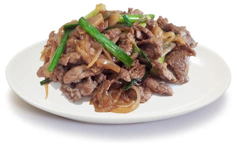 Ginger Spring Onion Beef Tzecharking Tze Char Delivery