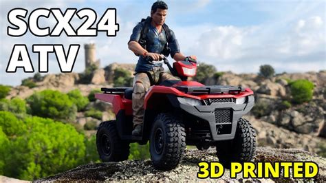 Atv Scx24 3d Printed Body 110 Scale Youtube