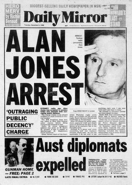 Paedophile Alan Jones took bribes off Qantas now he accuses Qantas CEO ...