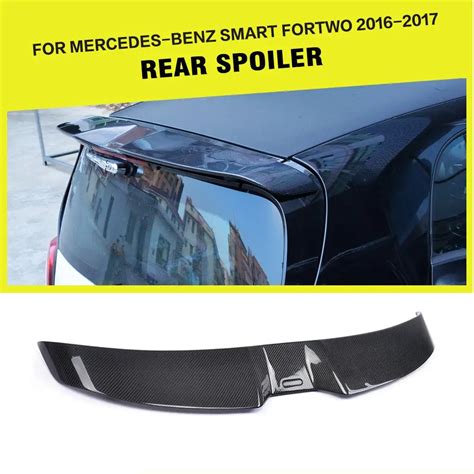 Carbon Fiber FRP Rear Roof Spoiler Wing Lip For Smart Fortwo 2 Door