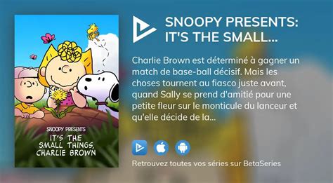 Regarder Snoopy Presents It S The Small Things Charlie Brown Streaming