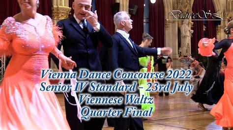 Vienna Dance Concourse 2022 Senior IV Standard Viennese Waltz WDSF