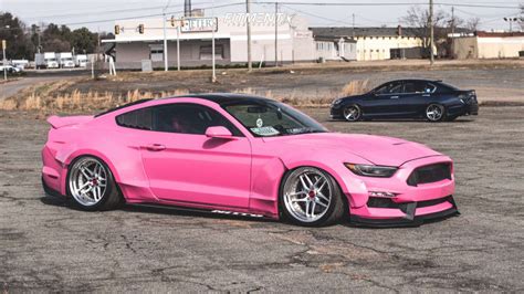 2016 Ford Mustang Gt With 19x10 5 Gmr Vss 1 And Nitto 275x30 On Air