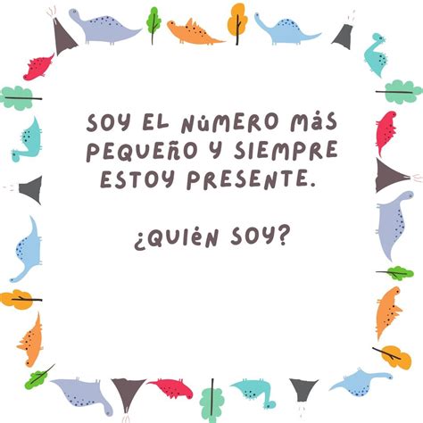 10 Adivinanzas de números infantil Esmartribu