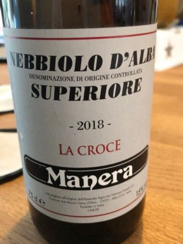 Manera La Croce Nebbiolo D Alba Vivino US