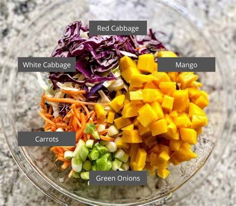 Mango Slaw Kathy S Vegan Kitchen