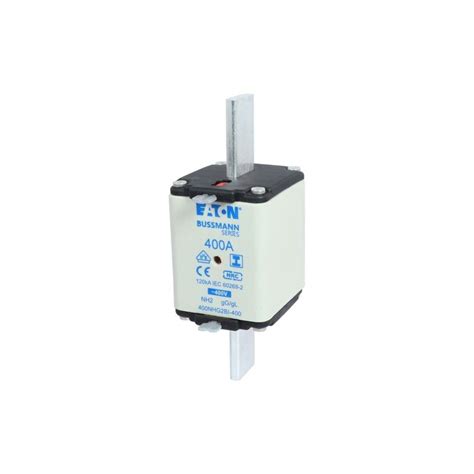 Nh Fuse 400a 400v Gggl Size 2 400nhg2bi 400 Eaton Electri