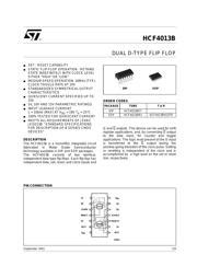 HCF4013BM1 Datasheet PDF ST Microelectronics AiPCBA