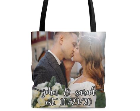 Custom Tote Personalized Tote Bag Photo Tote Bag | Etsy