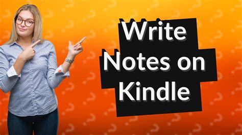 Can You Write Notes On Kindle Paperwhite YouTube