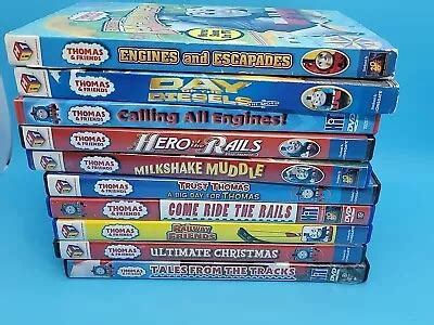 Lot Of Thomas Friends Dvds Thomas The Grelly Usa