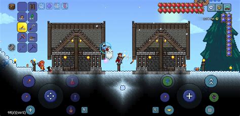 Snowy Houses Rterraria