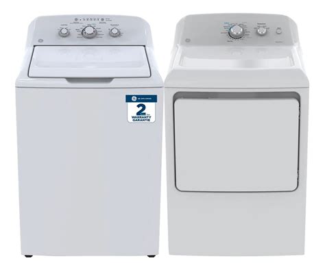 Ge Adora Top Load Washer And Electric Dryer Set In White The Home