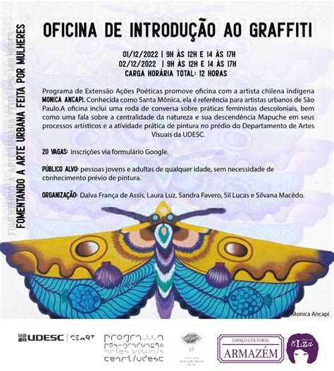 Not Cia Udesc Ceart Realiza Oficina De Introdu O Ao Graffiti