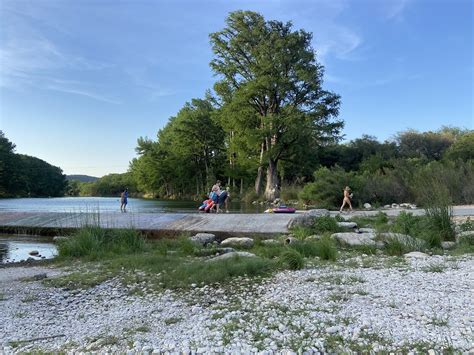 Early Evening Photo On The Frio River At Seven Bluff Crossing Uvalde