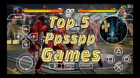 Top 5 Ppsspp Fighting Games Youtube