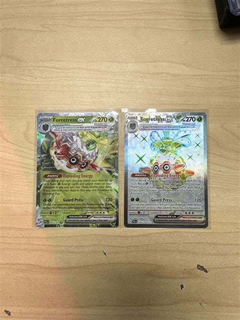 Pokémon Forretress EX 230 193 Paldea Evolved Full Art Tera Ultra