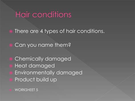 Ppt Shampoo Condition And Treat The Hair And Scalp Powerpoint