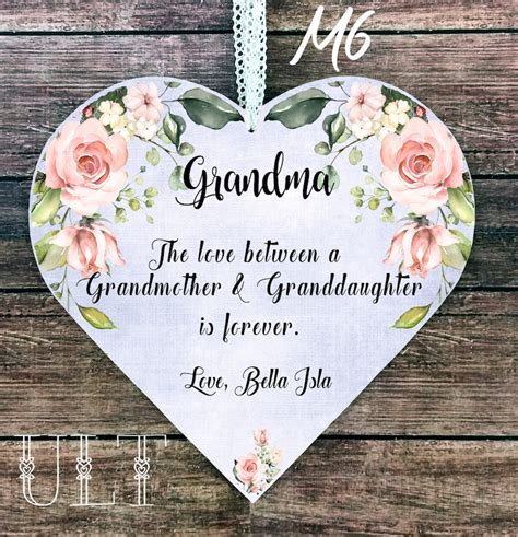 Grandma Mothers Day T Grandma T Personalized T Etsy