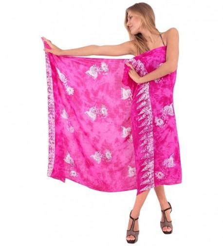 Sarong Bathing Suit Pareo Wrap Bikini Cover Up Womens Skirt Swimsuit Swimwear Pink Fish