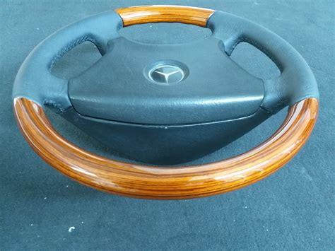 Remanufactured Mercedes Steering Wheel Fit For W W Zebrano Design