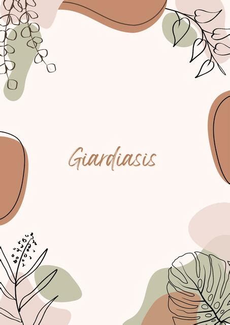 Giardiasis Luisana Aneth Cr Udocz