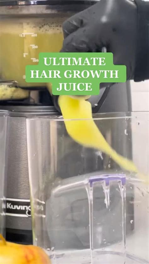 Ultimate Hair Growth Juice Healthy Juice Recipes Healthy Juice