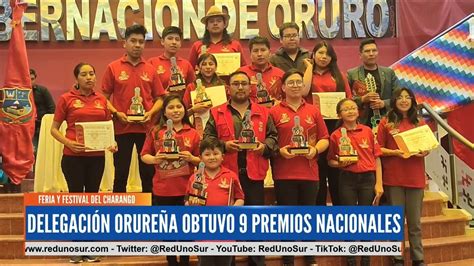 DelegaciÓn OrureÑa Obtuvo 9 Premios Nacionales Red Uno Sur