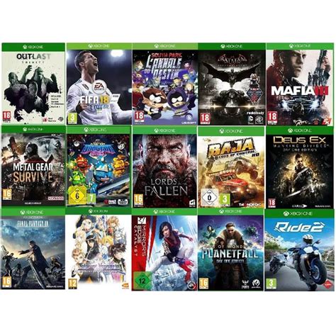 Pack De 15 Jeux Xbox One En Promo