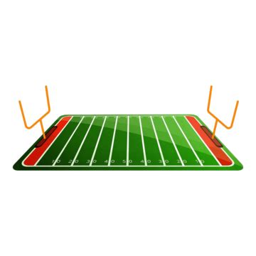 American Football Field Clipart