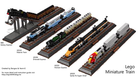 LEGO IDEAS - miniature Horizon Express - miniature train project #3