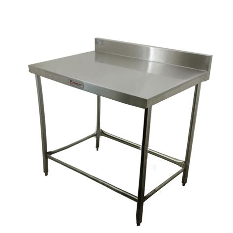 Inmeza Mp100i Mesa Pared 100 X 70 Sborde Sentrepaño Pata Inox