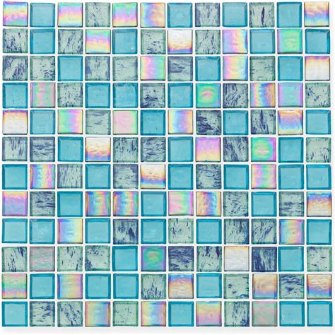 Gulf 1 X 1 Glass Mosaic Tile E11gulfxxs American Glass Mosaics Aquablu Mosaics