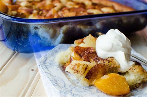 Easy Peach Cobbler Recipe Enter To Win A Prize Pack Thrifty Nw Mom